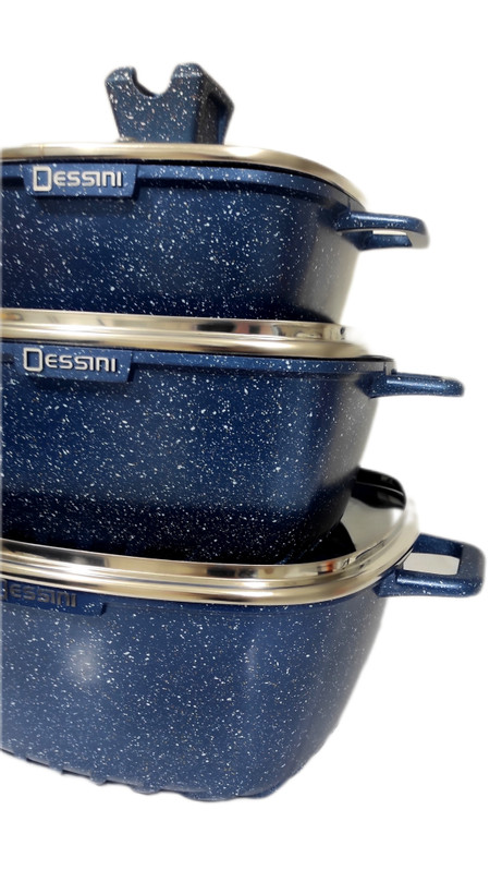 سرویس قابلمه دسینی مدل Dessini-Regina مربع 6 پارچ